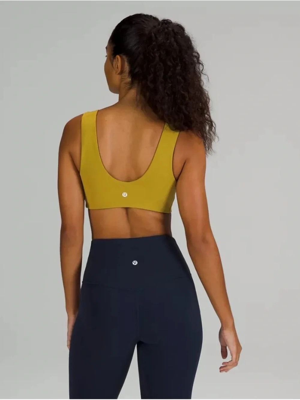 lululemon Nulu Cross-Front Yoga Bra in Auric Gold - Picture 3 of 10